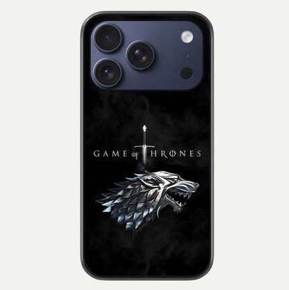 Throne Wolf Legacy Glass Case For iPhone 17 Pro by Custom World