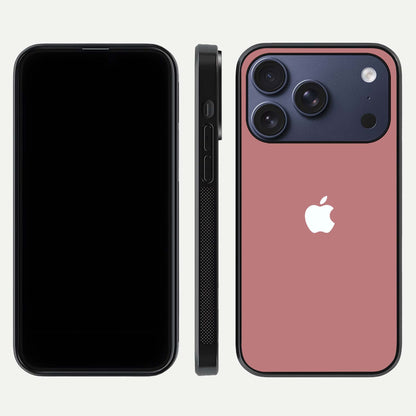 Apple Harmony Glass Case for iPhone 16 Pro front and back mockup showing harmony pattern and clean edge design