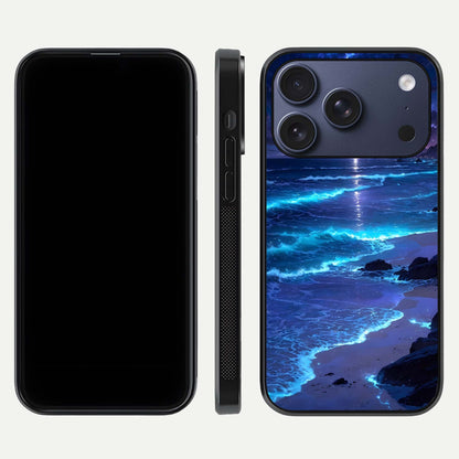 Classic Damn Look Glass Case for iPhone 17 Pro dual-view layout showing design clarity and glass polish