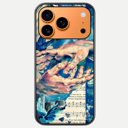 Aesthetic Divider Glass Case For iPhone 17 Pro Max