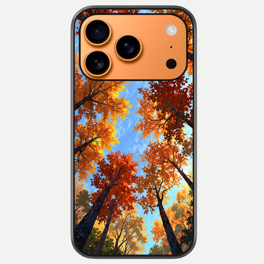 Autumn Sky Rise Glass Case For iPhone 17 Pro Max by Custom World