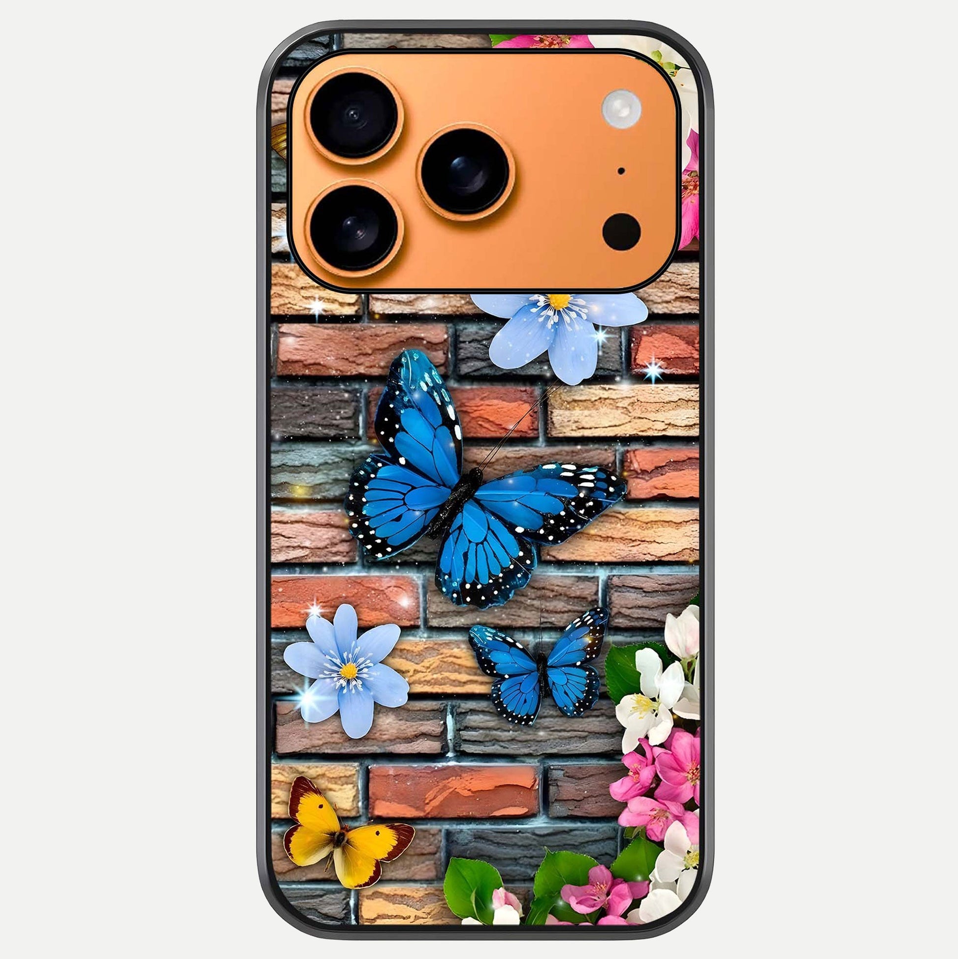 Brick Bloom Flight Glass Case For iPhone 17 Pro Max by Custom World
