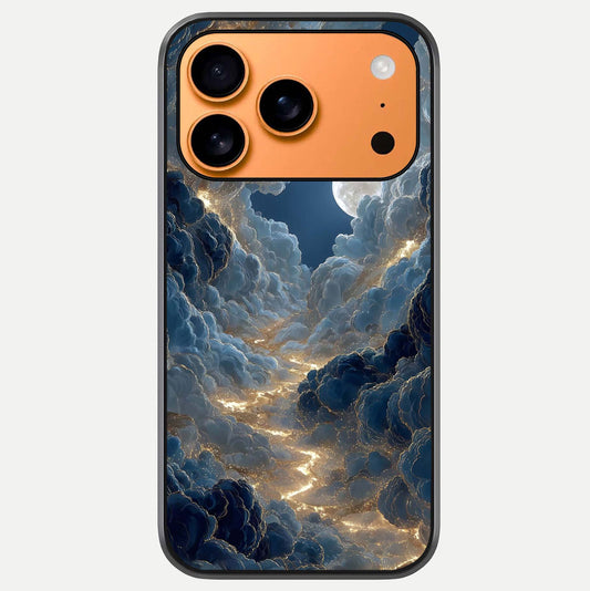 Celestial Cloud Road Glass Case For iPhone 17 Pro Max by Custom World