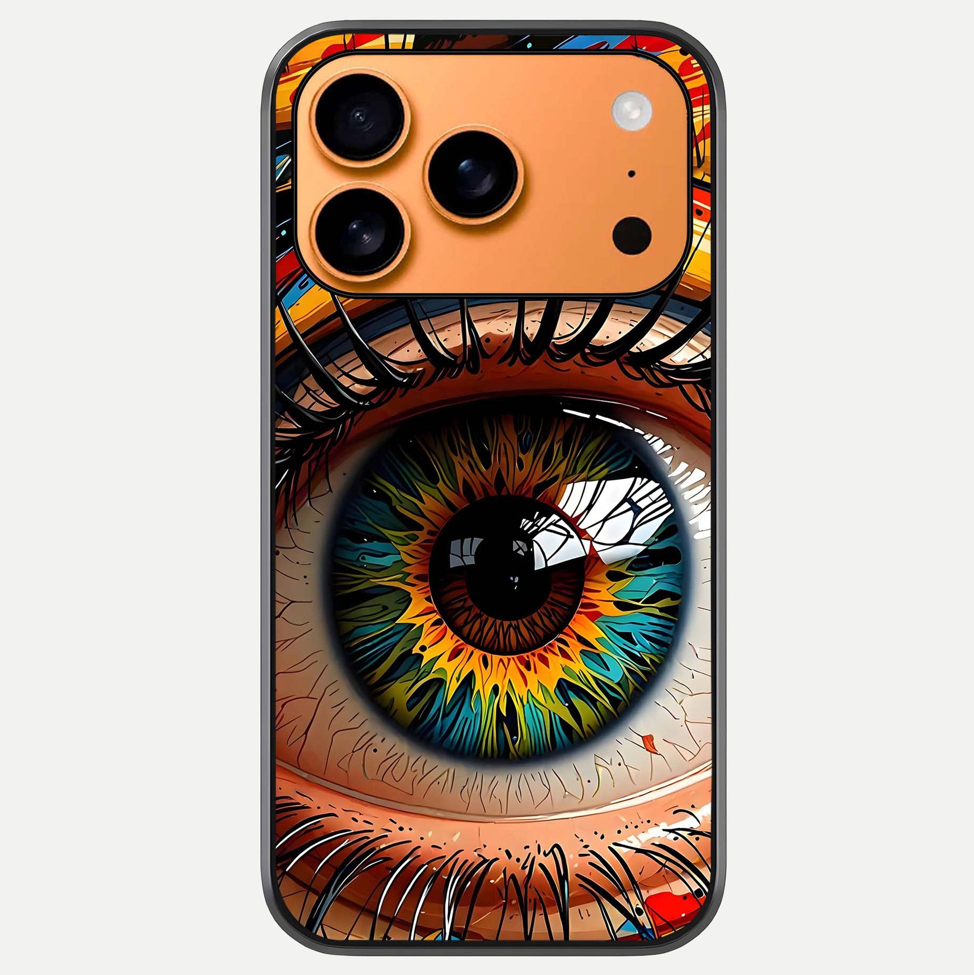 Colorful Eye Glass Case For iPhone 17 Pro Max by Custom World
