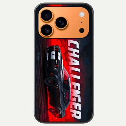 Crimson Challenger Fury Glass Case For iPhone 17 Pro Max by Custom World