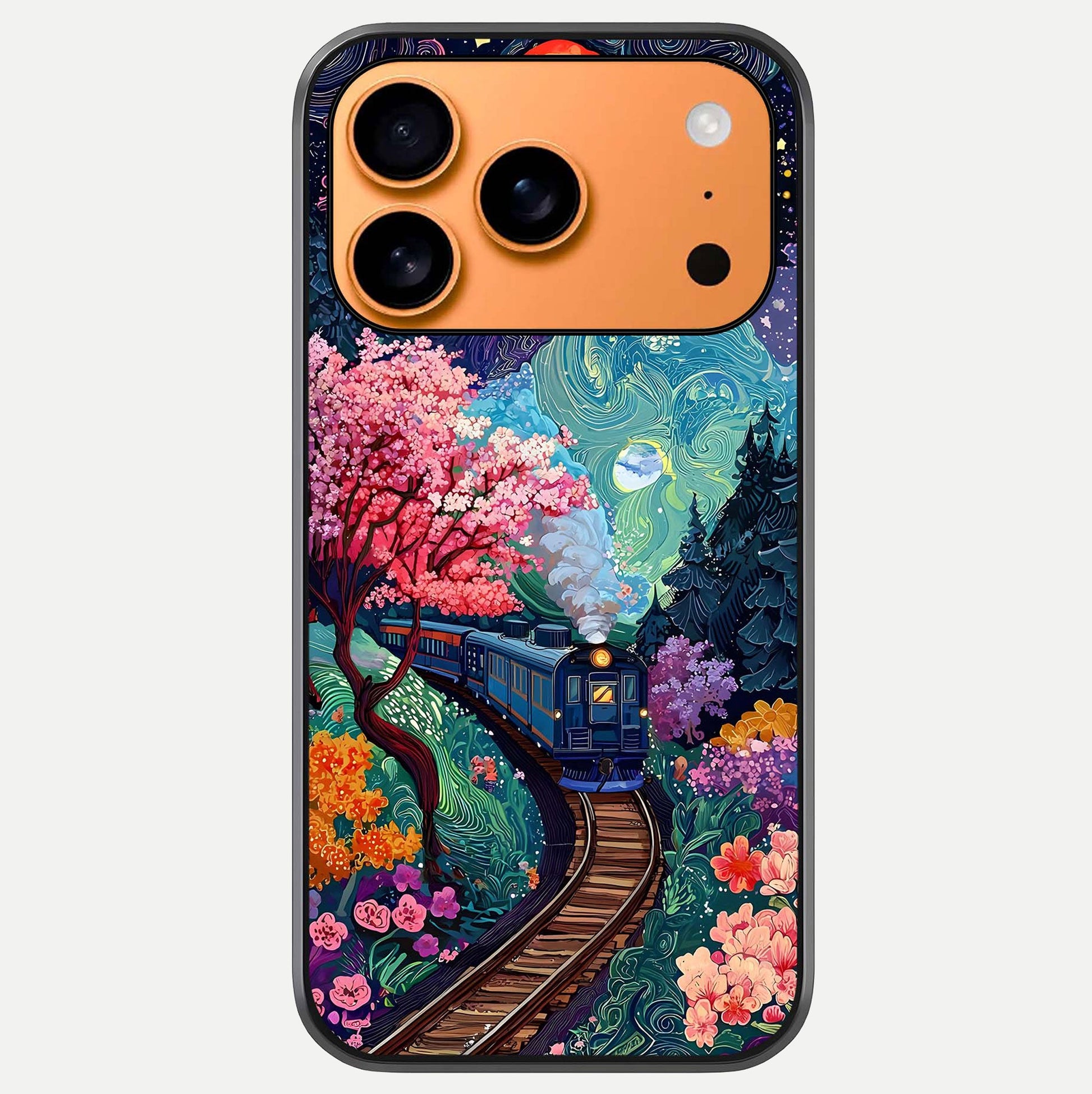 Digital Art Glass Case For iPhone 17 Pro Max by Custom World