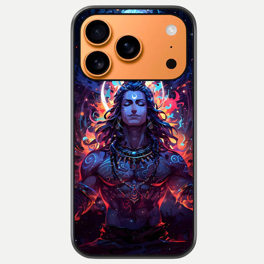 Divine Fire Shiv Glass Case For iPhone 17 Pro Max by Custom World
