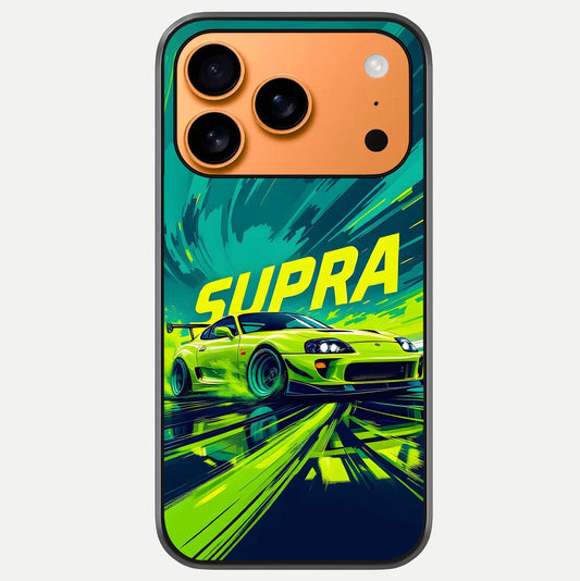 Electric Supra Thunder Glass Case For iPhone 17 Pro Max by Custom World