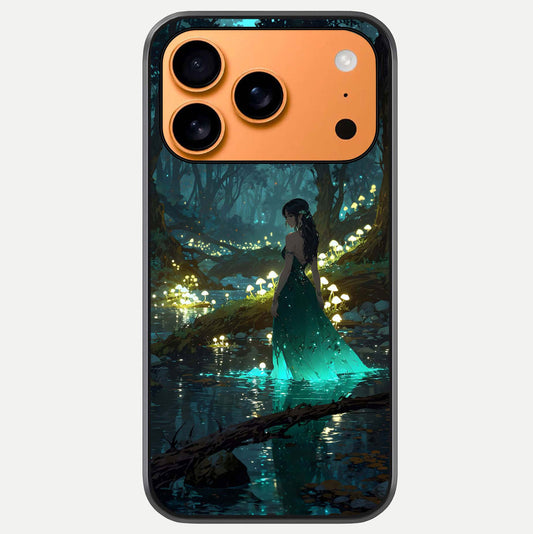 Enchanted Forest Glow Glass Case For iPhone 17 Pro Max by Custom World