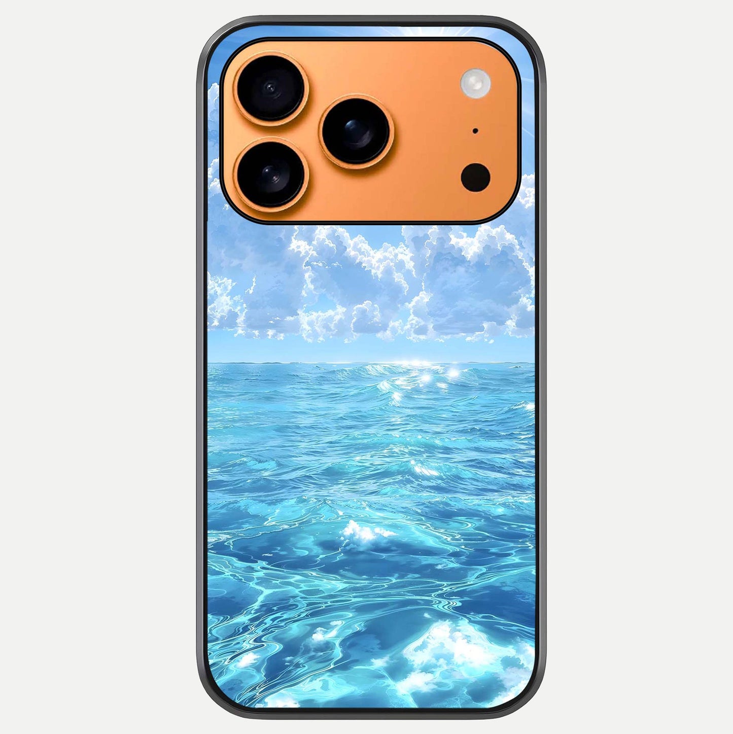 Endless Ocean Horizon Glass Case For iPhone 17 Pro Max by Custom World
