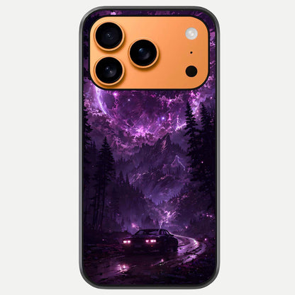 Eternal Cosmic Drive Glass Case For iPhone 17 Pro Max by Custom World