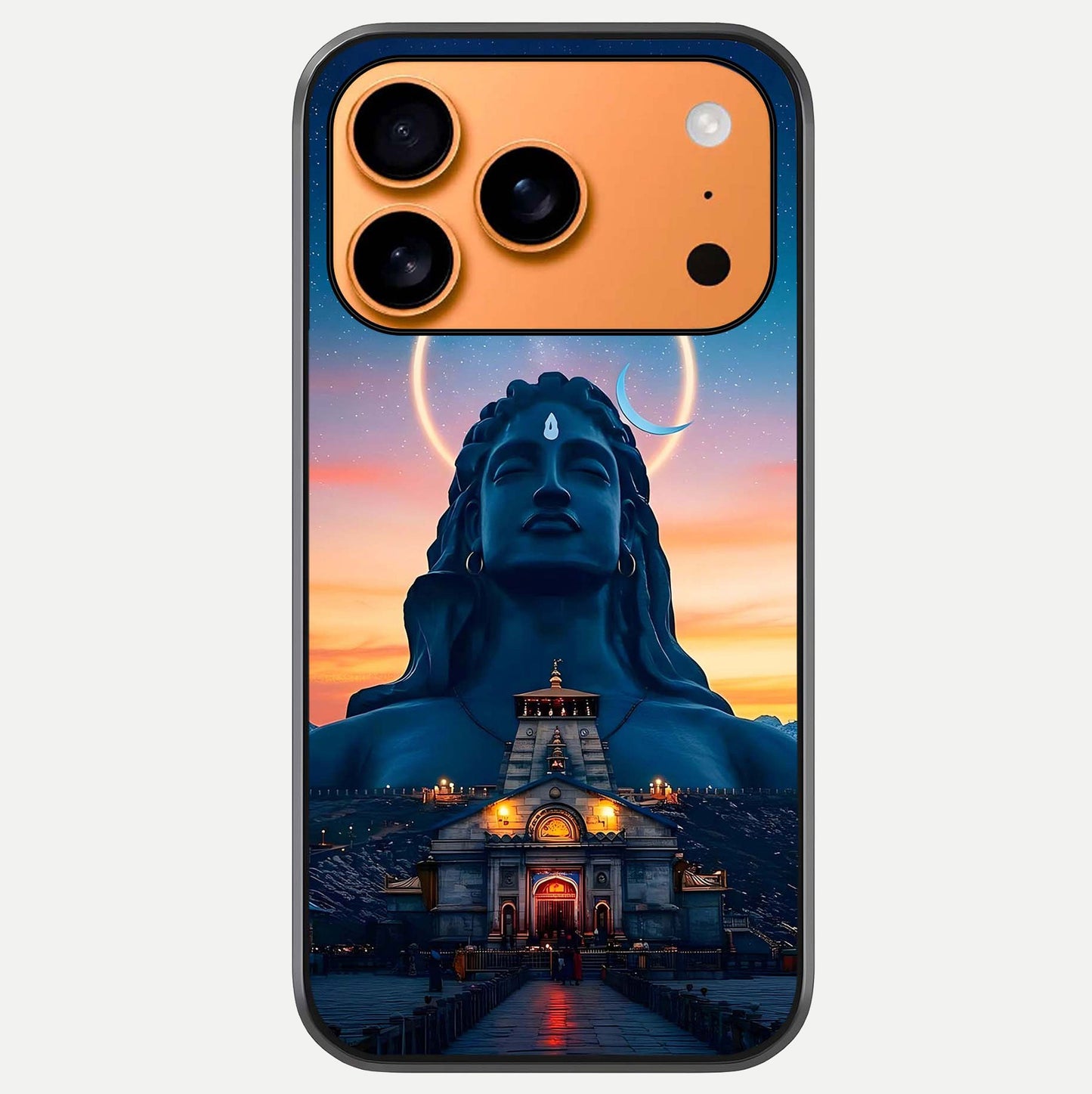 Eternal Shiva Aura Glass Case For iPhone 17 Pro Max by Custom World
