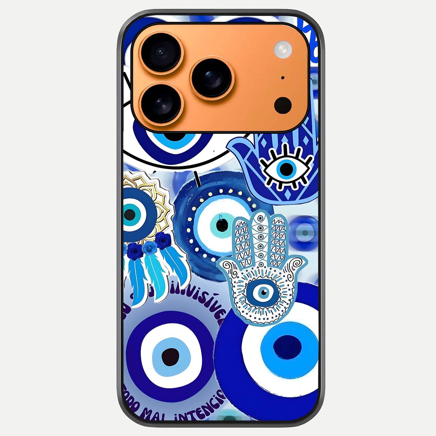 Evil Eyes Dream Glass Case For iPhone 17 Pro Max by Custom World