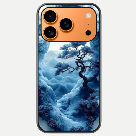 Frozen Serenity Gate Glass Case For iPhone 17 Pro Max by Custom World