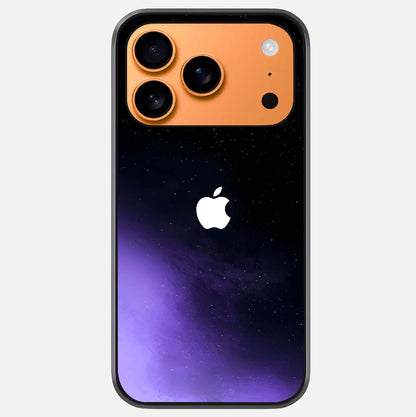 Galaxy Apple Aura Glass Case For iPhone 17 Pro Max by Custom World