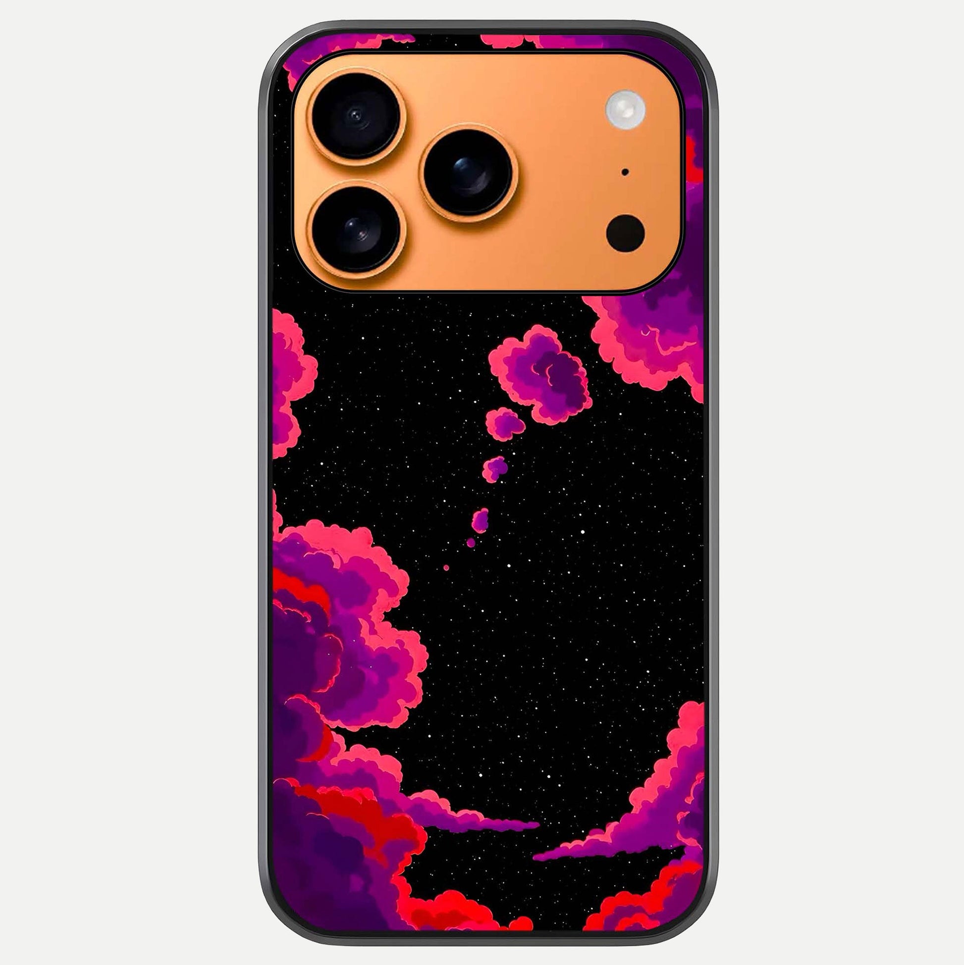 Galaxy Dream Frame Glass Case For iPhone 17 Pro Max by Custom World