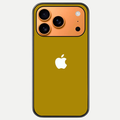 Golden Luxe Aura Glass Case For iPhone 17 Pro Max by Custom World
