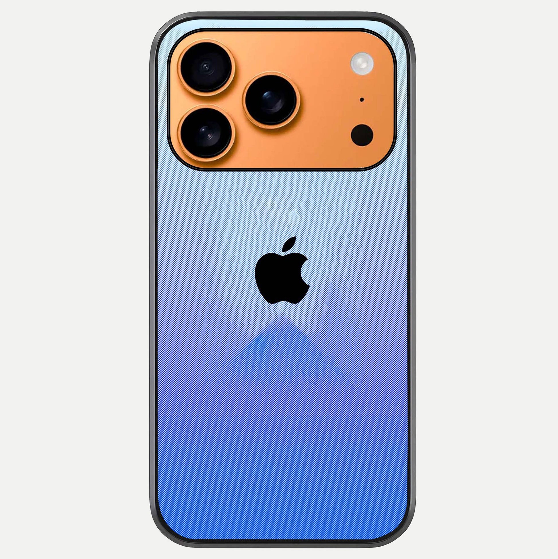 Gradient Apple Vibe Glass Case For iPhone 17 Pro Max by Custom World