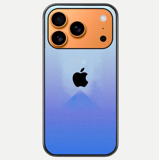 Gradient Apple Vibe Glass Case For iPhone 17 Pro Max by Custom World