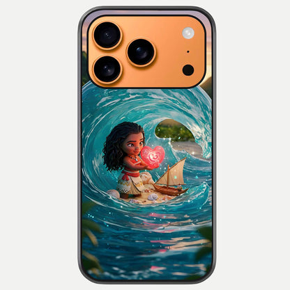 Heart of Ocean Glass Case For iPhone 17 Pro Max by Custom World