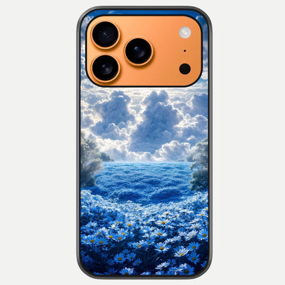 Heavenly Daisy Horizon Glass Case For iPhone 17 Pro Max by Custom World