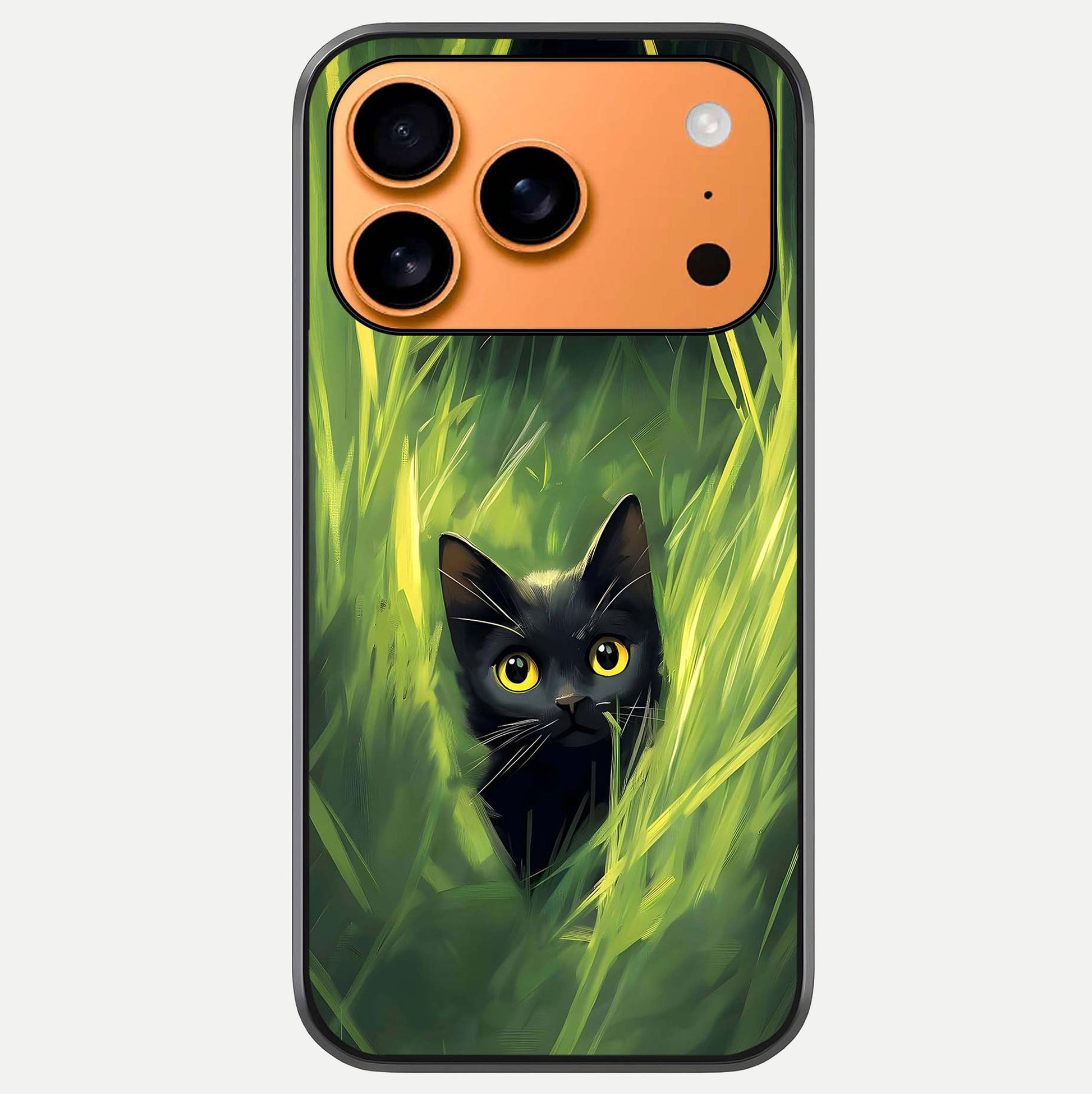 Hidden Cat Whisper Glass Case For iPhone 17 Pro Max by Custom World