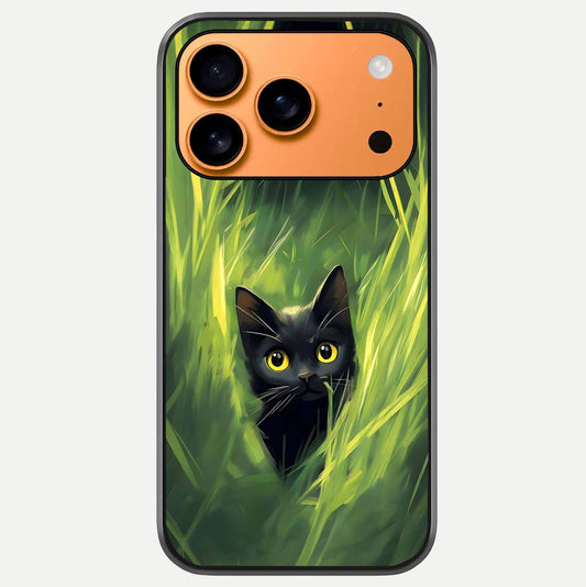 Hidden Cat Whisper Glass Case For iPhone 17 Pro Max by Custom World