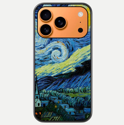 Inspired Van Gogh Art Glass Case For iPhone 17 Pro Max by Custom World