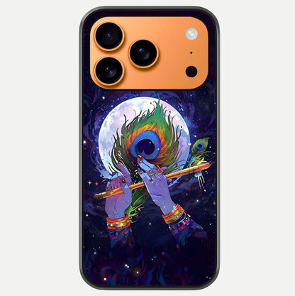 Krishna Hands Art Glass Case For iPhone 17 Pro Max by Custom World