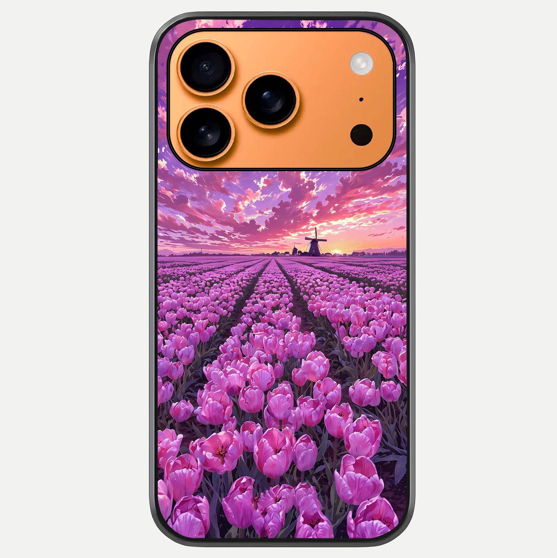 Lavender Dream Skies Glass Case For iPhone 17 Pro Max by Custom World