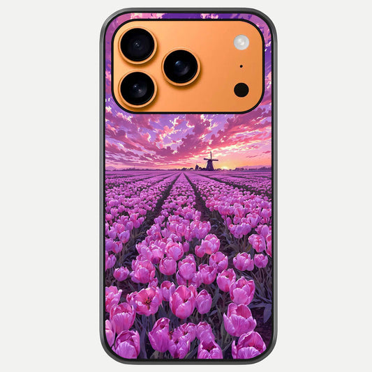 Lavender Dream Skies Glass Case For iPhone 17 Pro Max by Custom World