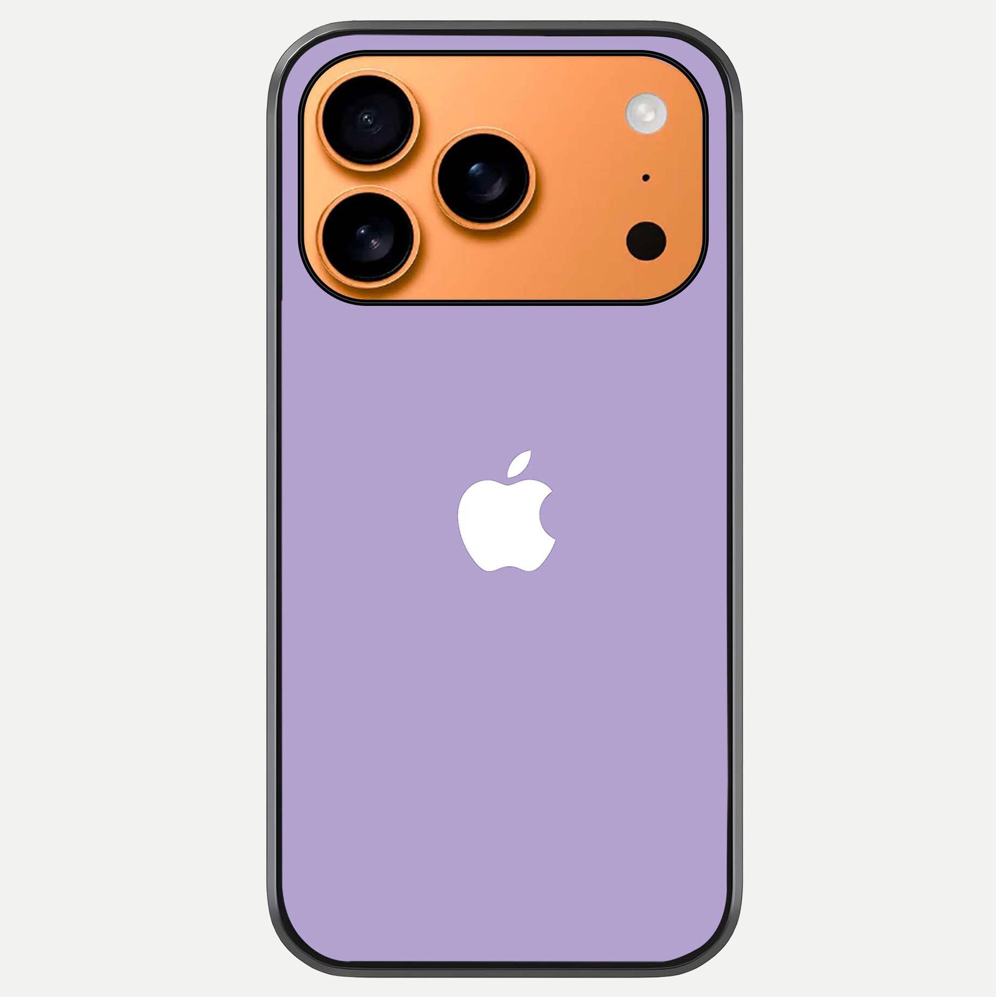 Lavender Soft Minimal Glass Case For iPhone 17 Pro Max by Custom World