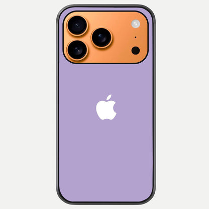 Lavender Soft Minimal Glass Case For iPhone 17 Pro Max by Custom World