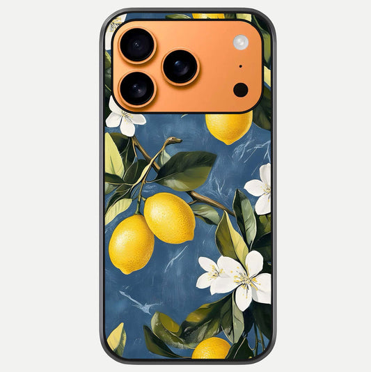 Lemon Dream Garden Glass Case For iPhone 17 Pro Max by Custom World