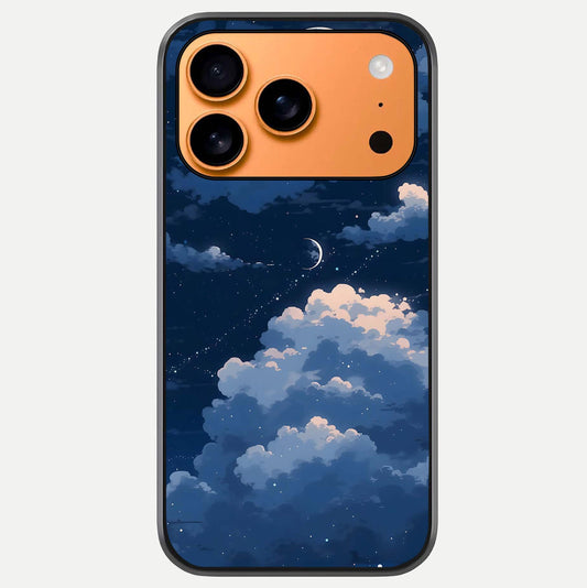 Moon Dream Haze Glass Case For iPhone 17 Pro Max by Custom World