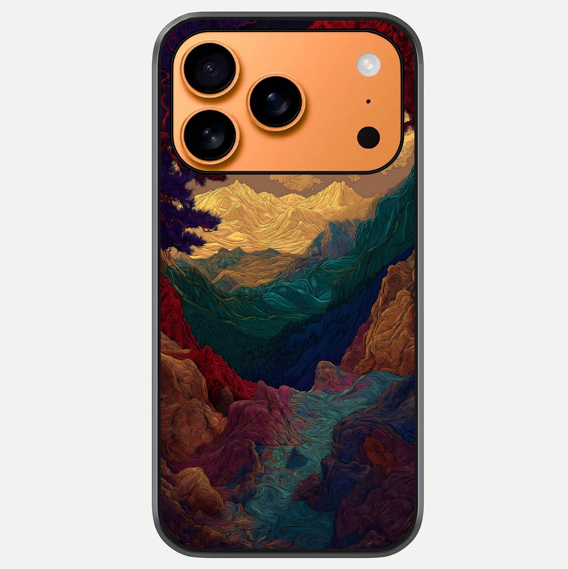 Mystic Valley Light Glass Case For iPhone 17 Pro Max by Custom World