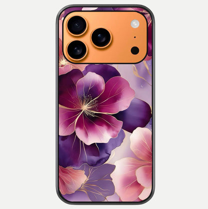 Pink Bouquet Florals Glass Case For iPhone 17 Pro Max by Custom World
