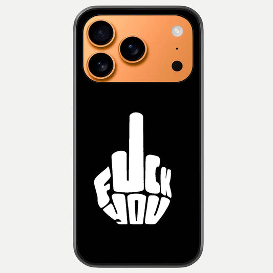 Rebel Mode On Glass Case For iPhone 17 Pro Max by Custom World