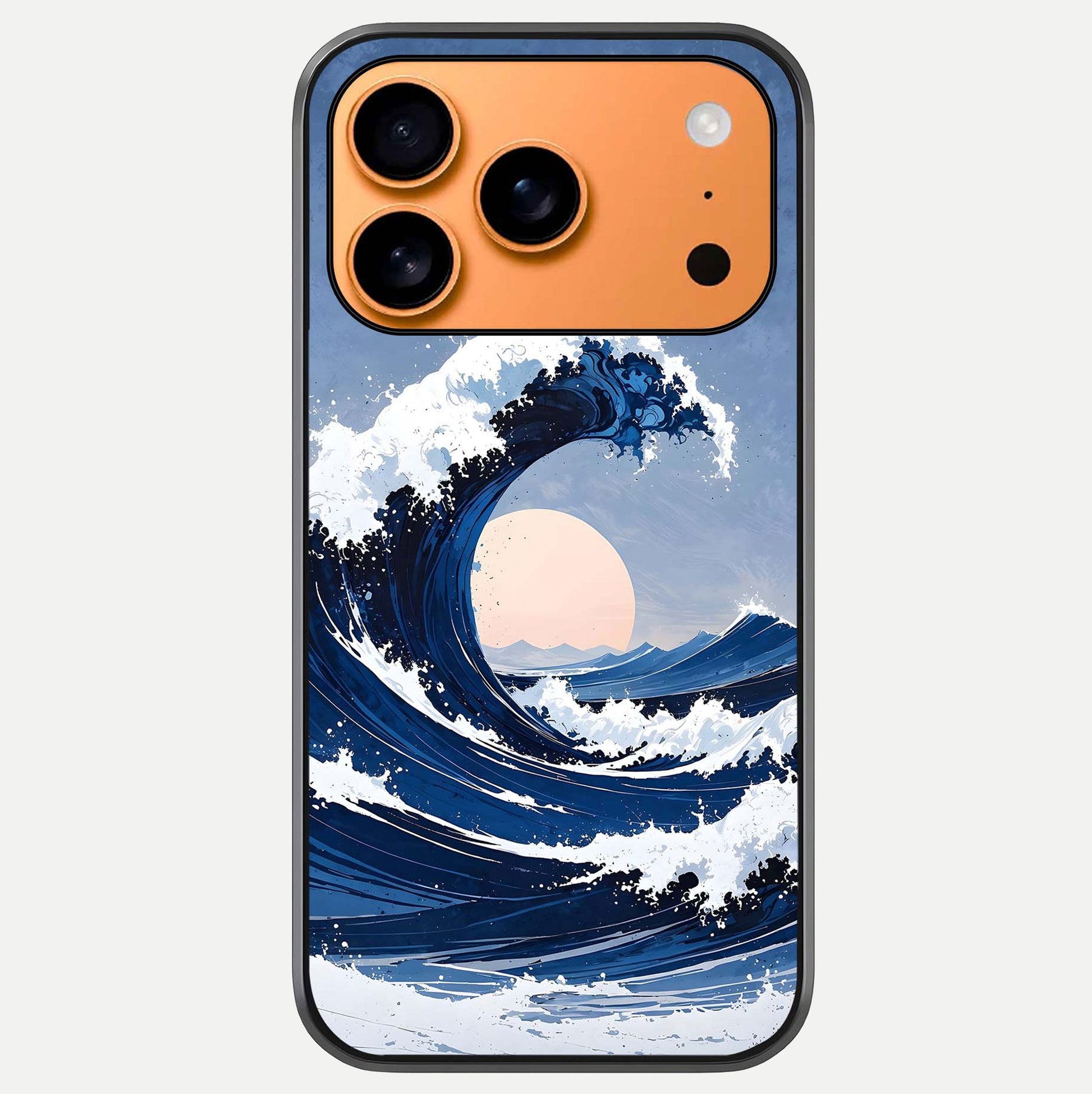 Rising Tide Power Glass Case For iPhone 17 Pro Max by Custom World