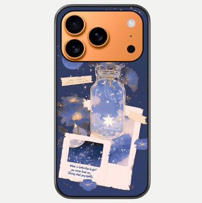 Starlit Cosmic Jar Glass Case For iPhone 17 Pro Max by Custom World