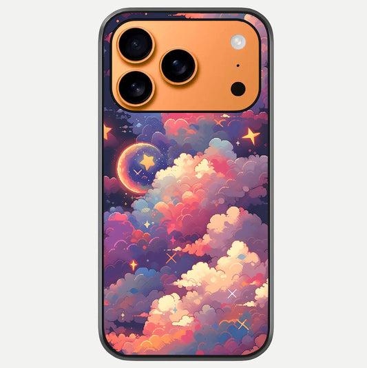 Starlit Dream Clouds Glass Case For iPhone 17 Pro Max by Custom World