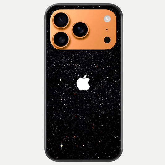 Starry Apple Galaxy Glass Case For iPhone 17 Pro Max by Custom World