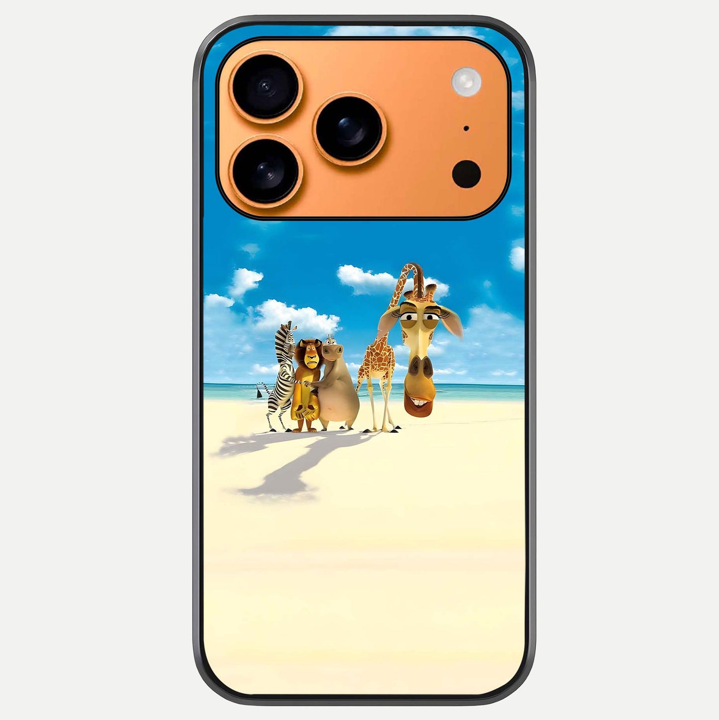 Tropical Fun Squad Glass Case For iPhone 17 Pro Max by Custom World