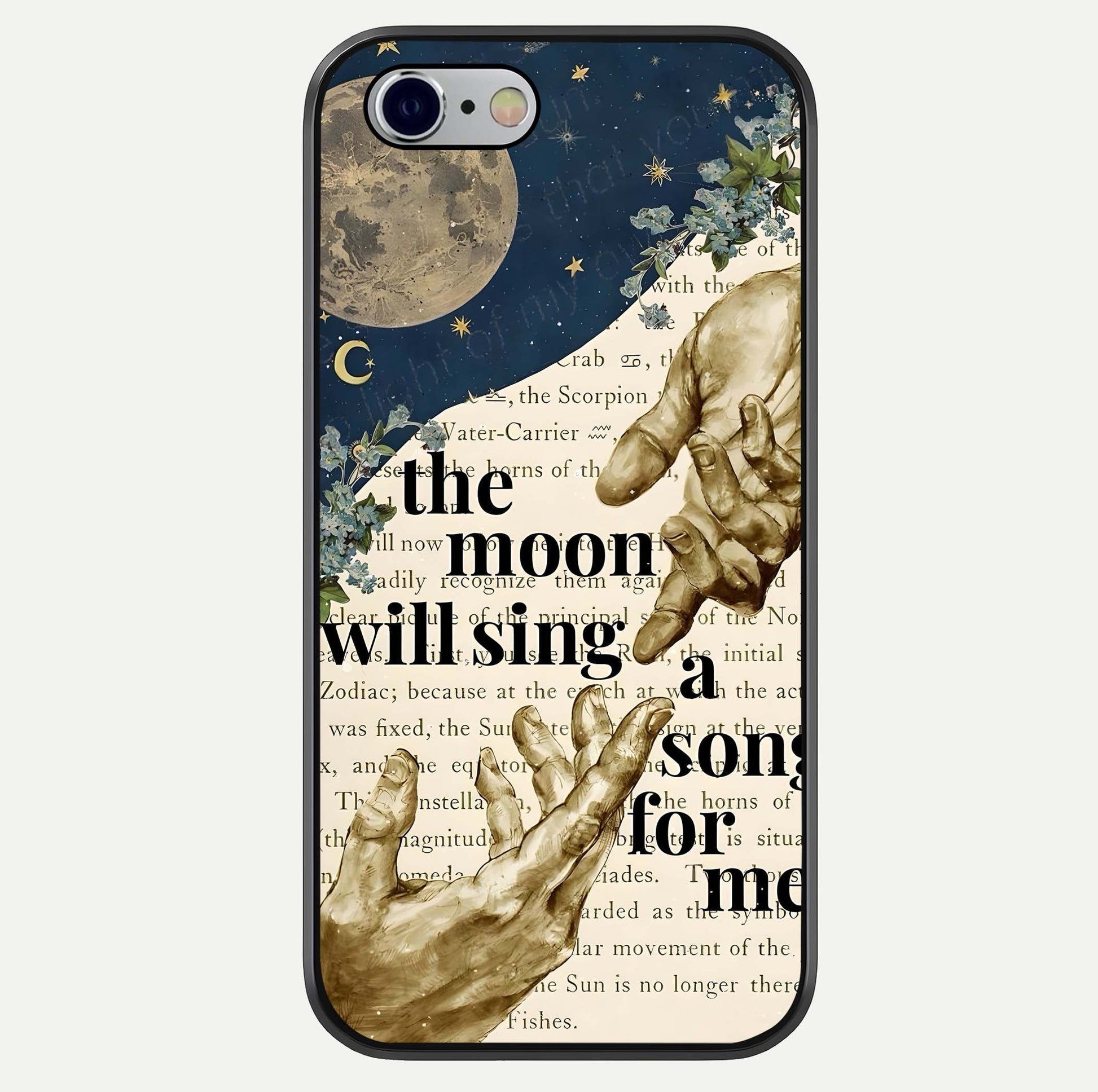 Aesthetic Divine Glass Case For iPhone 16 Pro by Custom World