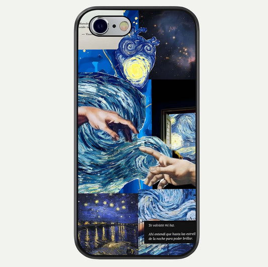 Aesthetic Vando Hands Glass Case For iPhone 16 Pro by Custom World