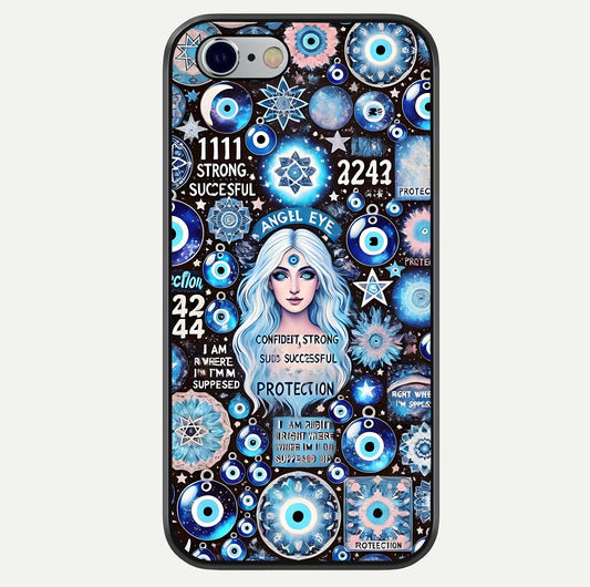 Angel Aura Shield Glass Case For iPhone 16 Pro by Custom World