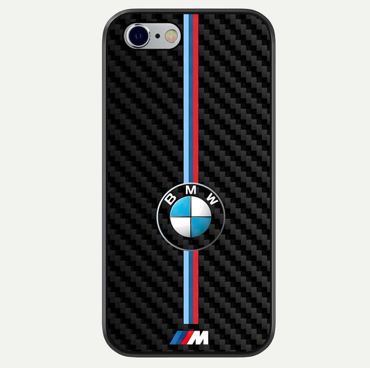 BMW Pattern Glass Case For iPhone 16 Pro by Custom World