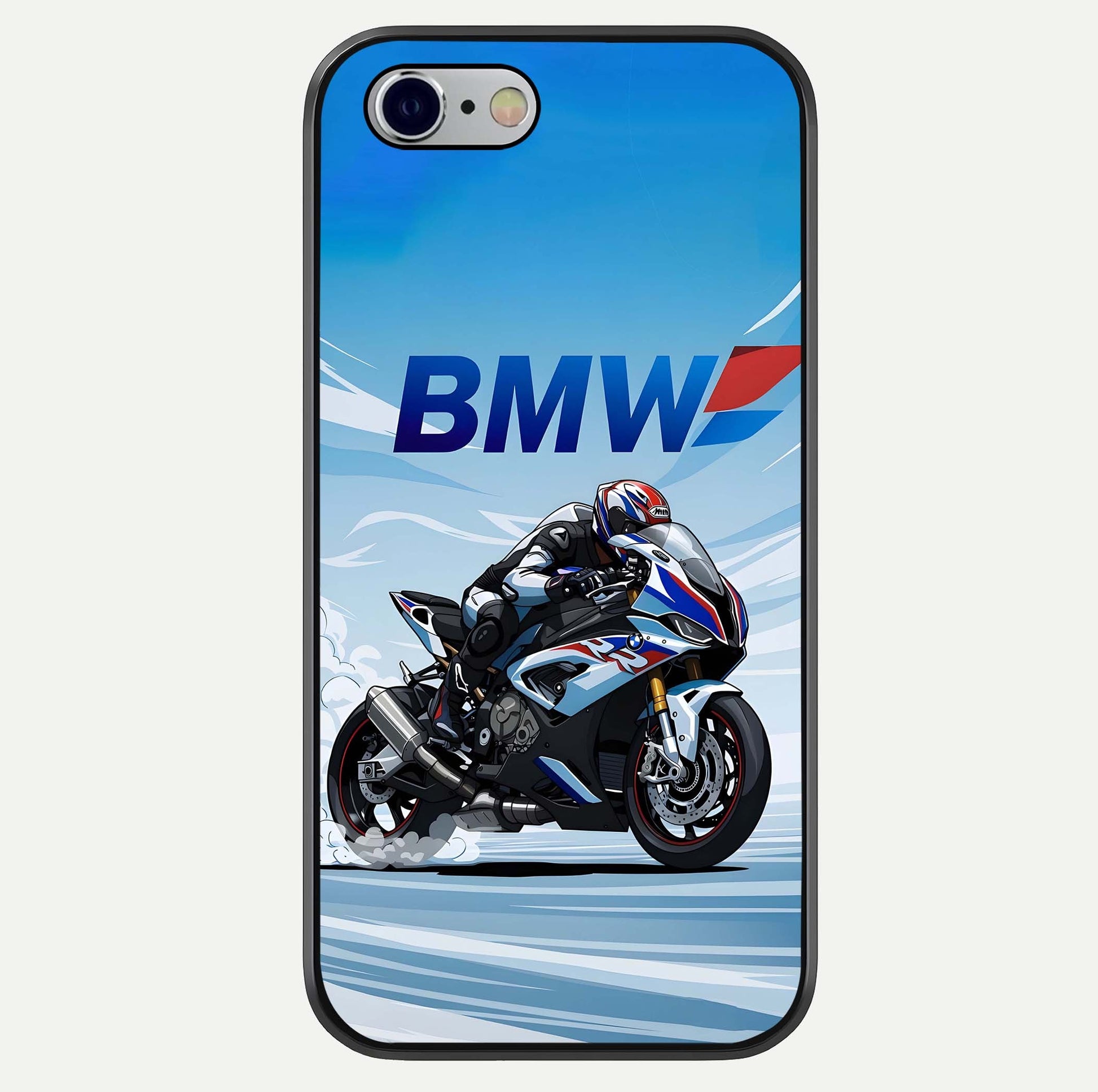 BMW Power Drift Glass Case For iPhone 16 Pro by Custom World