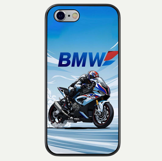 BMW Power Drift Glass Case For iPhone 16 Pro by Custom World