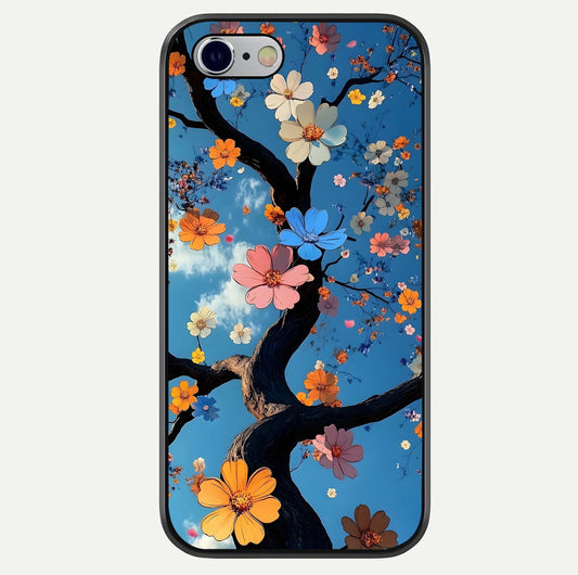 Blossom Dream Sky Glass Case For iPhone 16 Pro by Custom World
